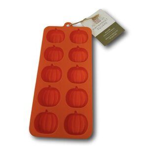 Fall Halloween Silicone Baking Craft Mold Pumpkins Ice Cube Tray Candy Cakes